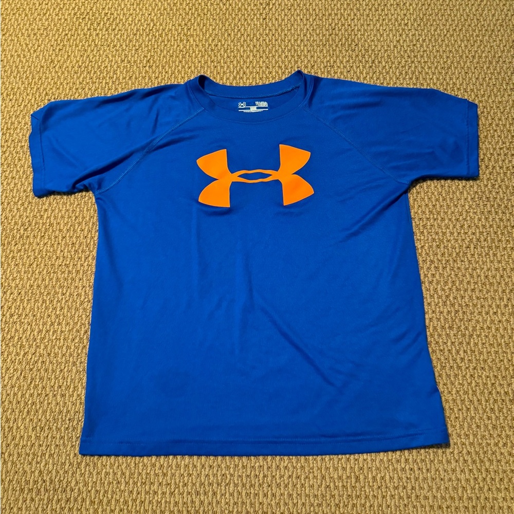 Blue Youth Under Armour T-Shirt
